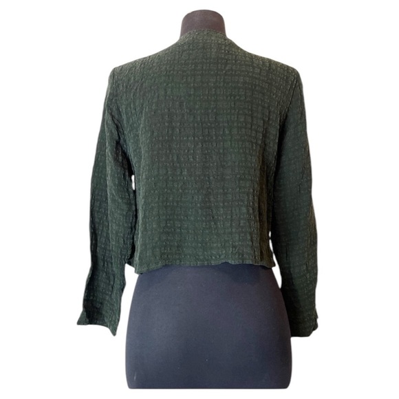 Rabbit Rabbit Rabbit Vintage Dark Green Button Down Shirt 12 Medium Cottagecore - Picture 4 of 15